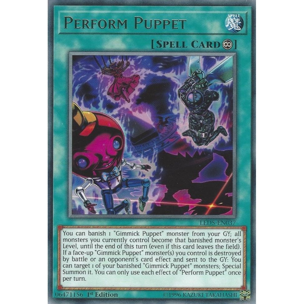 Image for Perform Puppet (LED5-EN037) (LED5) - YuGiOh