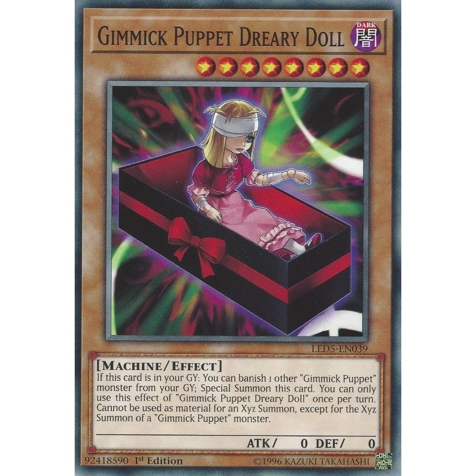 Image for Gimmick Puppet Dreary Doll (LED5-EN039) (LED5) - YuGiOh