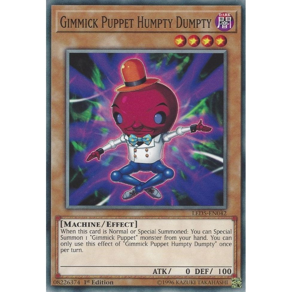 Image for Gimmick Puppet Humpty Dumpty (LED5-EN042) (LED5) - YuGiOh