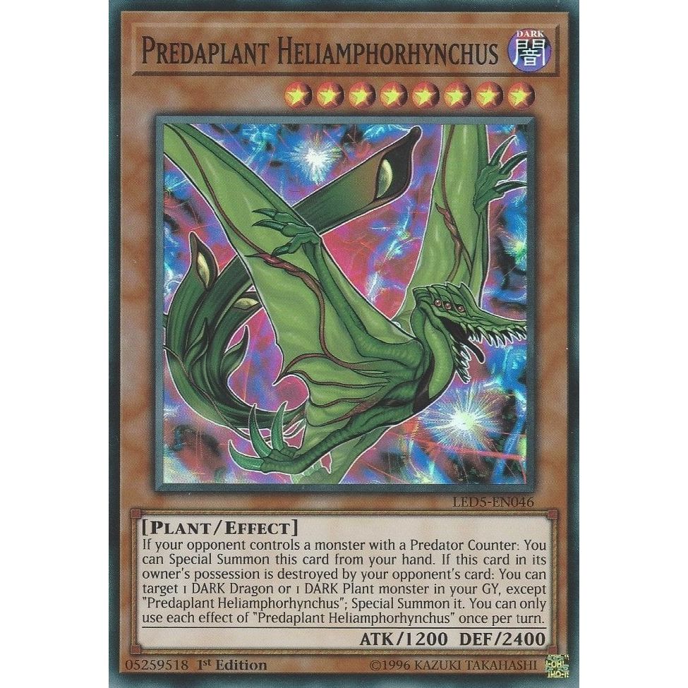 Image for Predaplant Heliamphorhynchus (LED5-EN046) (LED5) - YuGiOh