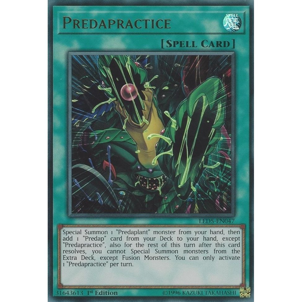 Image for Predapractice (LED5-EN047) (LED5) - YuGiOh