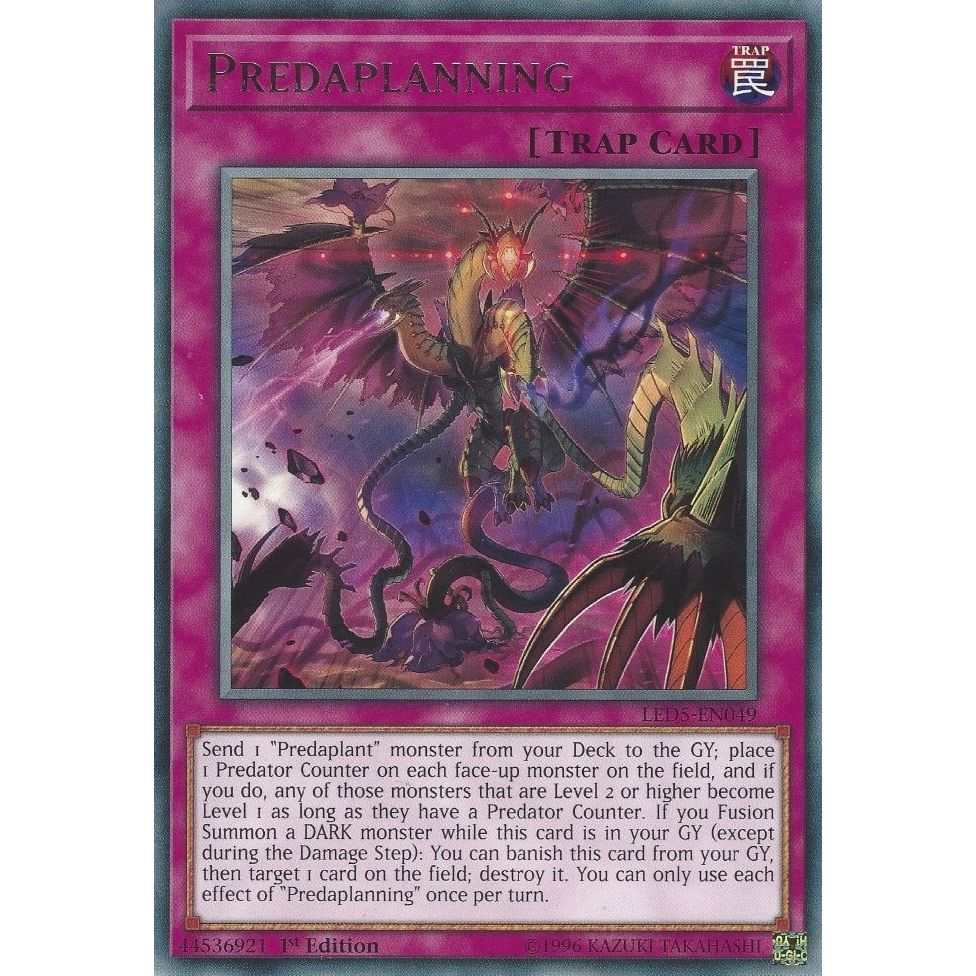 Image for Predaplanning (LED5-EN049) (LED5) - YuGiOh