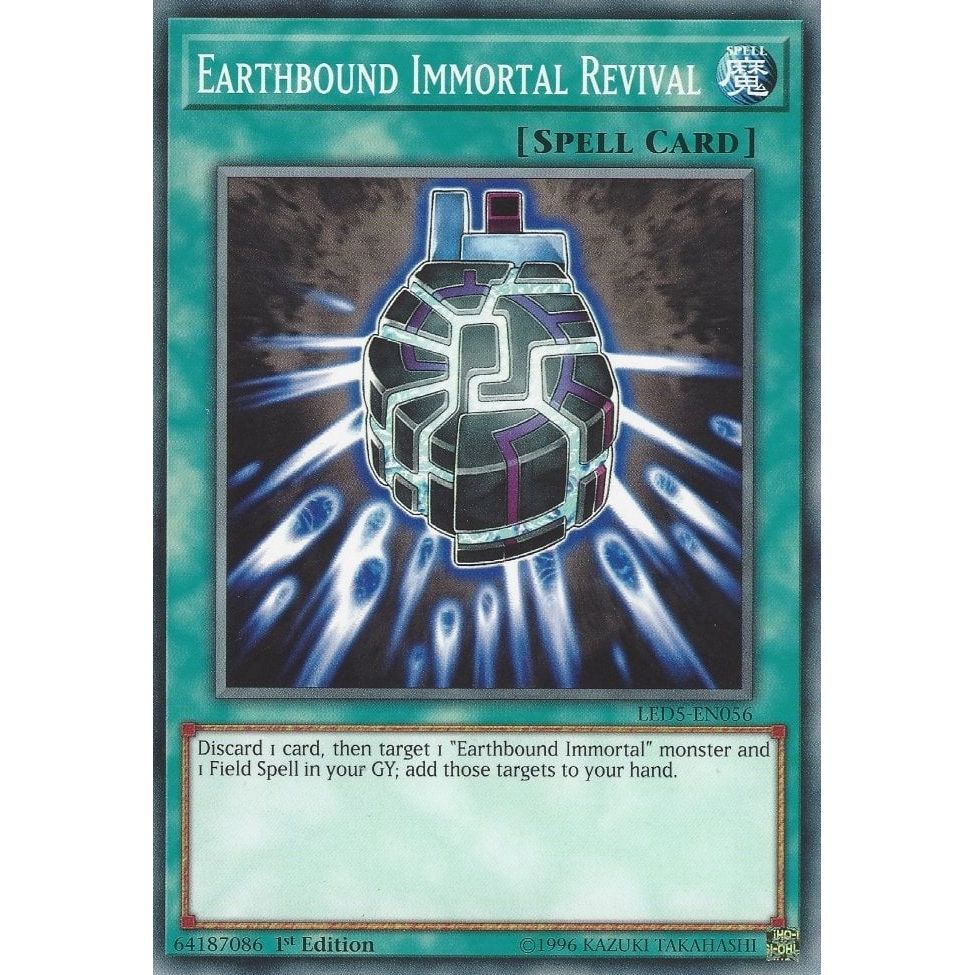 Image for Earthbound Immortal Revival (LED5-EN056) (LED5) - YuGiOh