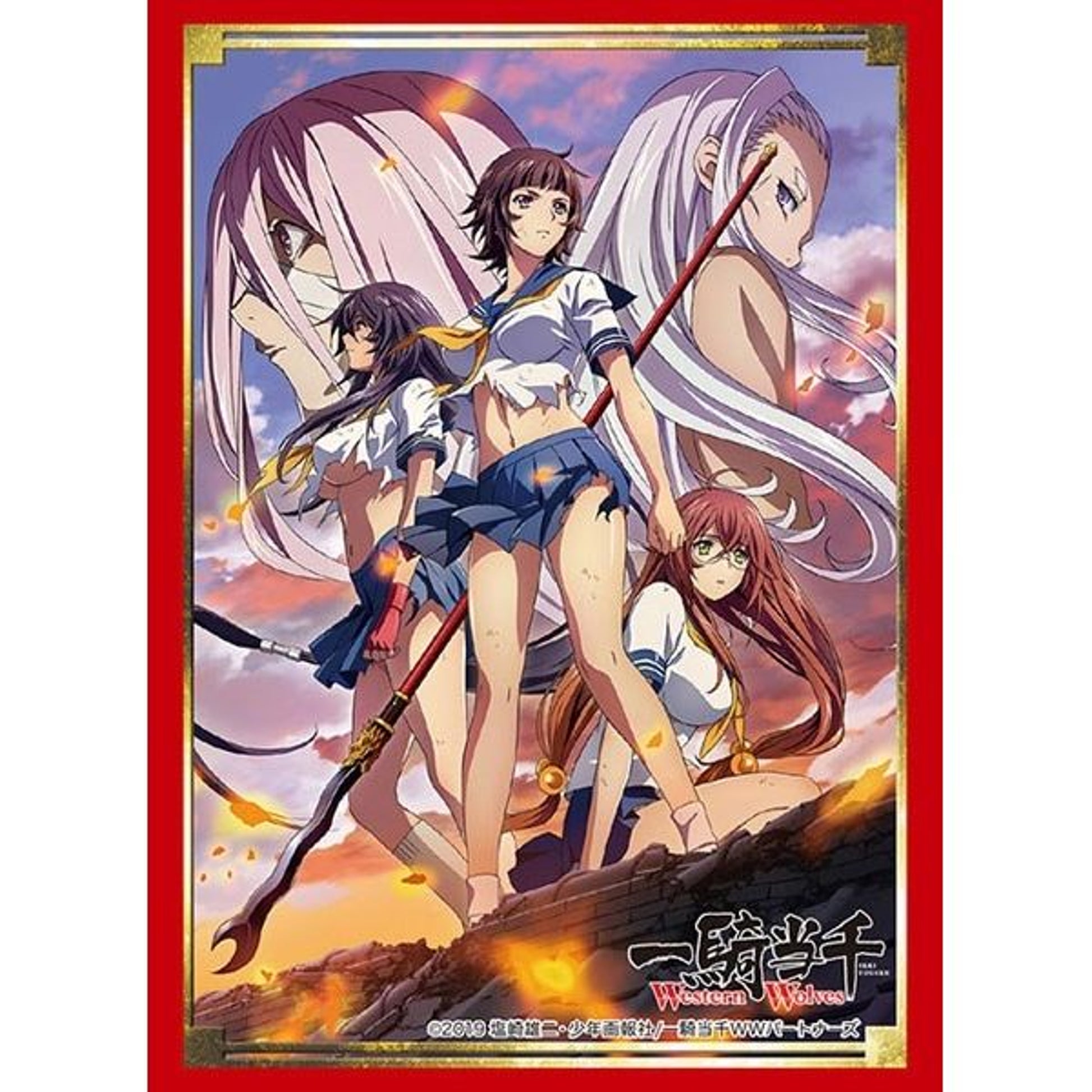 Image for Bushiroad Sleeve Collection HG Vol.2117: Ikki Tousen Western Wolves (60-Pack) - Card Sleeves