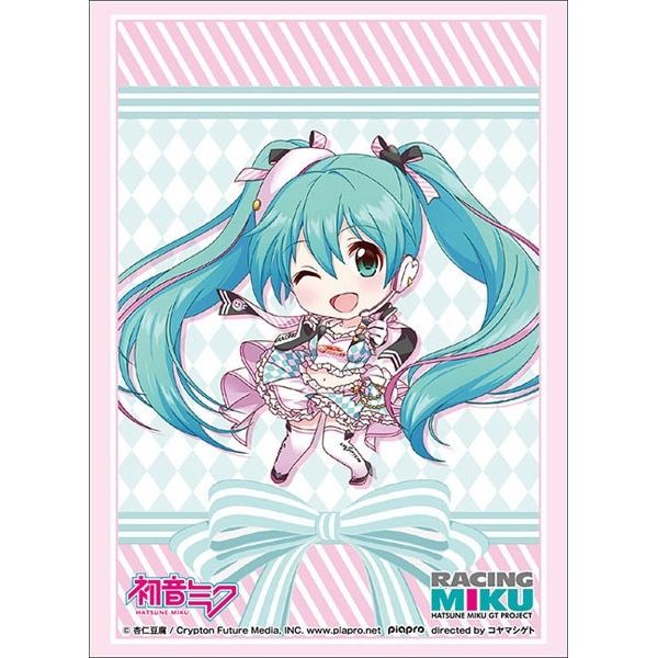 Image for Bushiroad Sleeve Collection HG Vol.2126: Vocaloid - Racing Miku Ver.2019 Nendoroid Ver. (60-Pack) - Card Sleeves