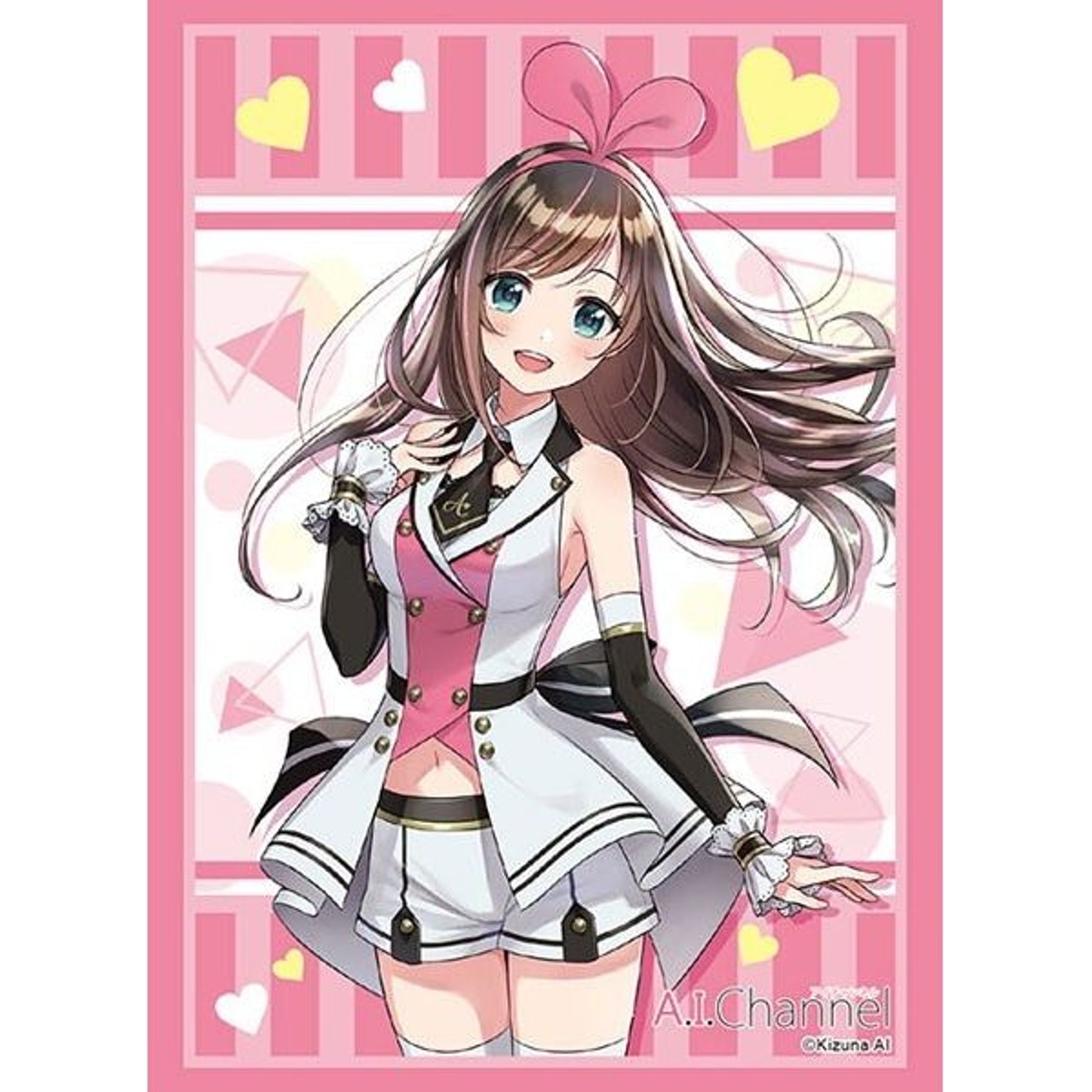 Image for Bushiroad Sleeve Collection HG Vol.2113: Kizuna Ai - A.I.Channel 2019 ver. (60-Pack) - Card Sleeves