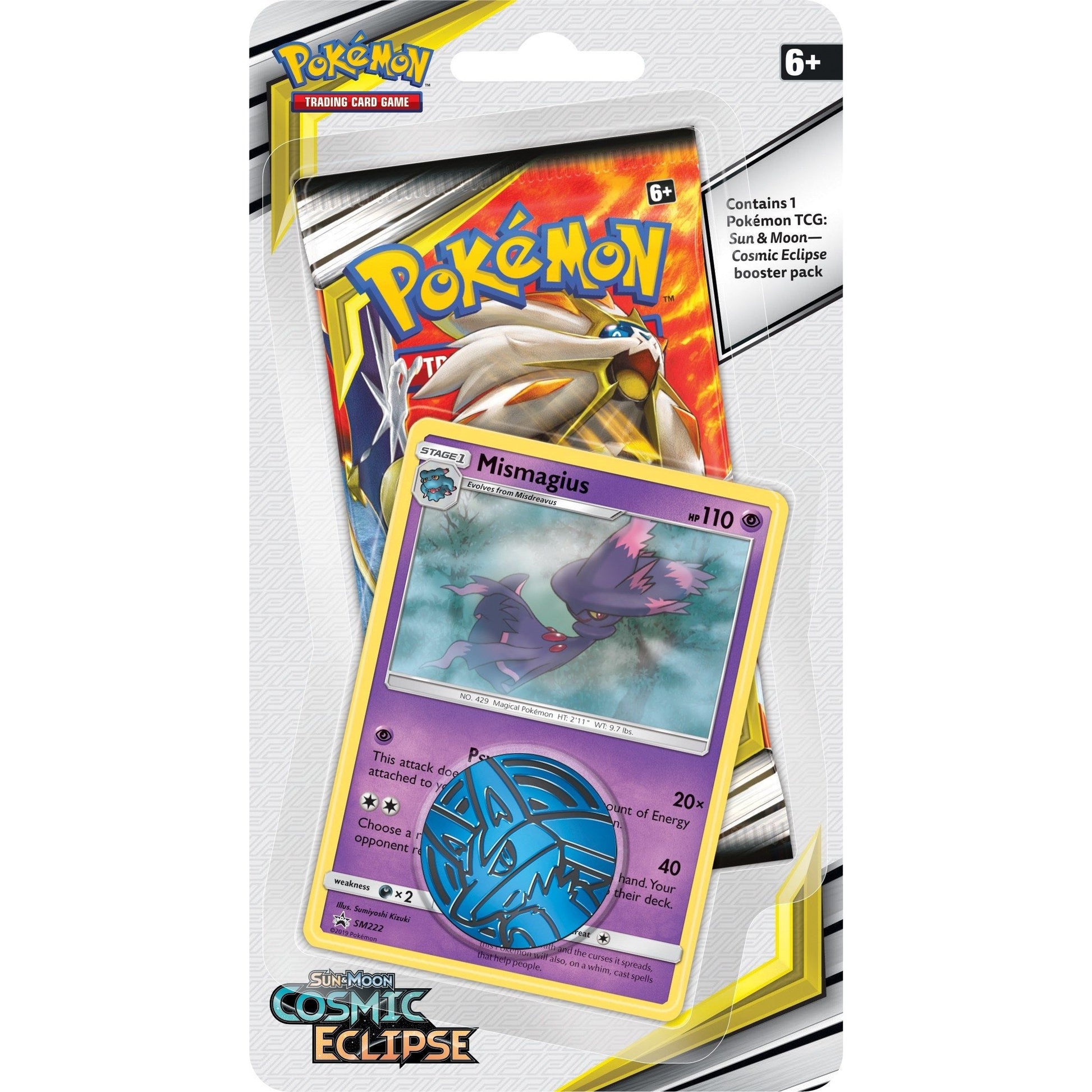 Image for Cosmic Eclipse Single Pack Blister [Mismagius] - Pokemon