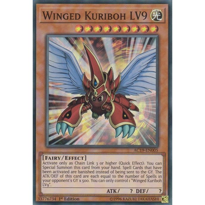 Image for Winged Kuriboh LV9 (AC19-EN005) (AC19) - YuGiOh