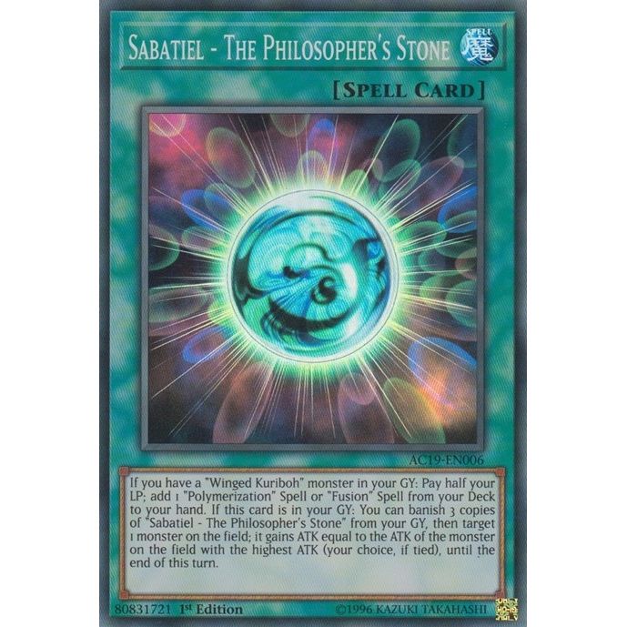 Image for Sabatiel - The Philosopher's Stone (AC19-EN006) (AC19) - YuGiOh