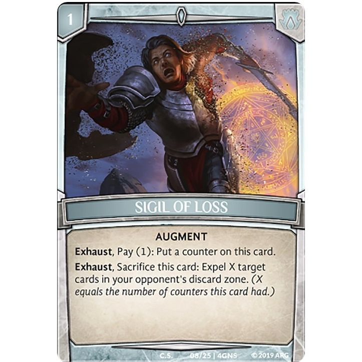 Image for Sigil of Loss (8/25 | 4GNS) (GENE) - Argent Saga TCG