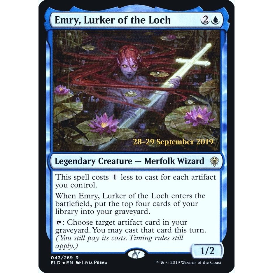 Image for Emry, Lurker of the Loch (43) (PRE) - Magic: The Gathering