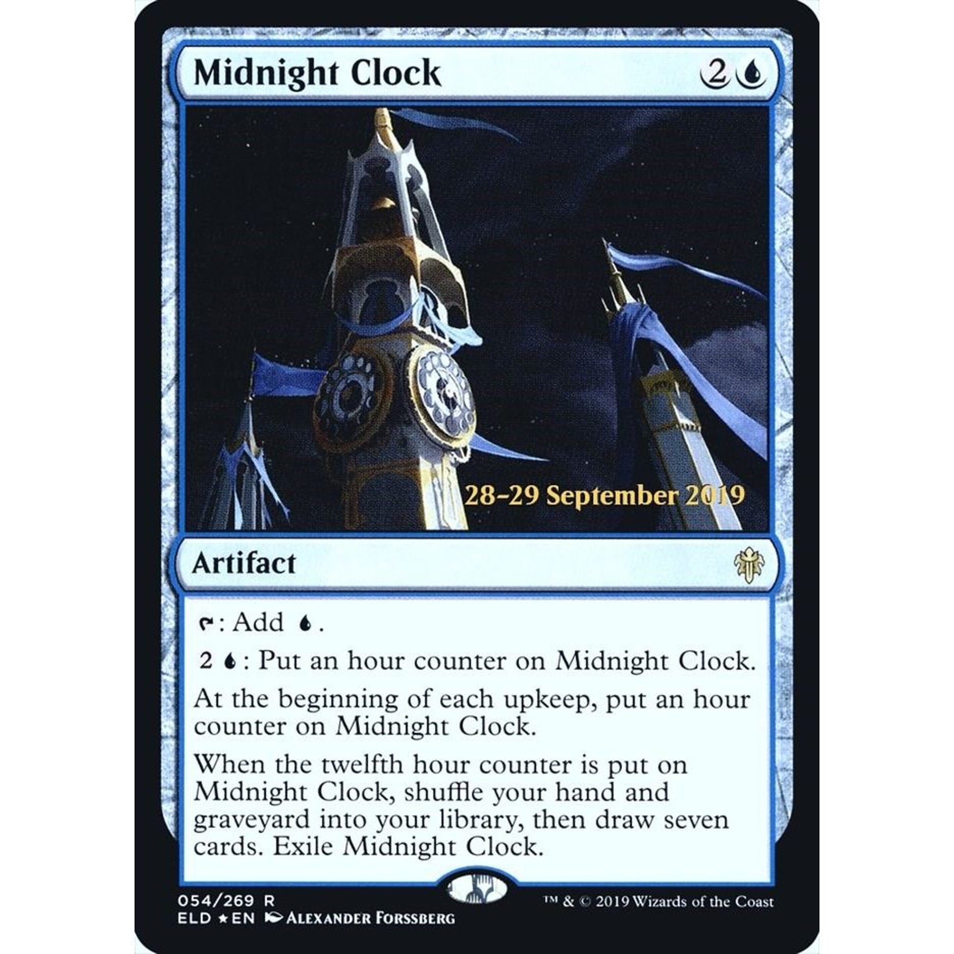 Image for Midnight Clock (54) (PRE) - Magic: The Gathering