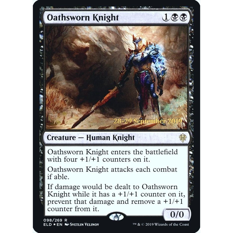 Image for Oathsworn Knight (98) (PRE) - Magic: The Gathering