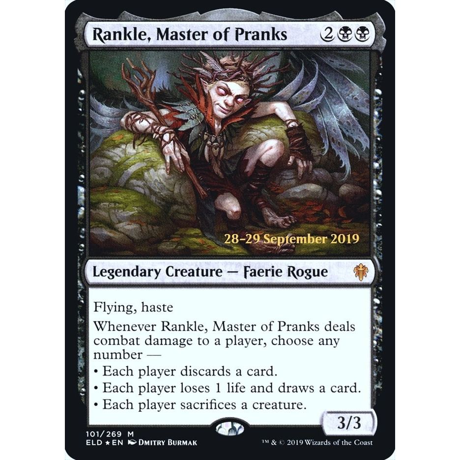 Image for Rankle, Master of Pranks (101) (PRE) - Magic: The Gathering