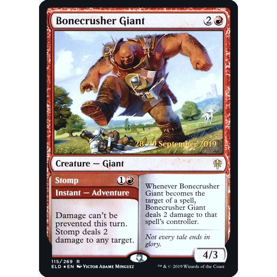 Image for Bonecrusher Giant (115) (PRE) - Magic: The Gathering