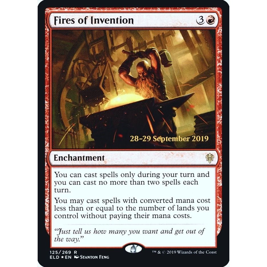 Image for Fires of Invention (125) (PRE) - Magic: The Gathering
