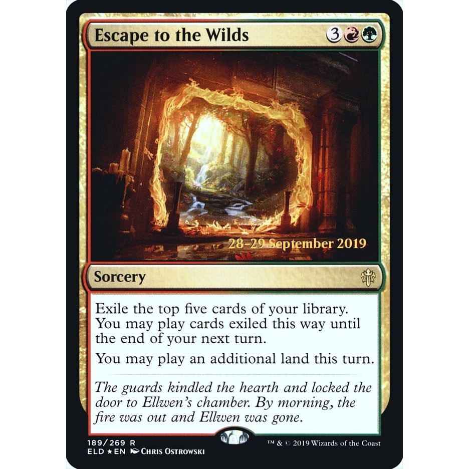 Image for Escape to the Wilds (189) (PRE) - Magic: The Gathering