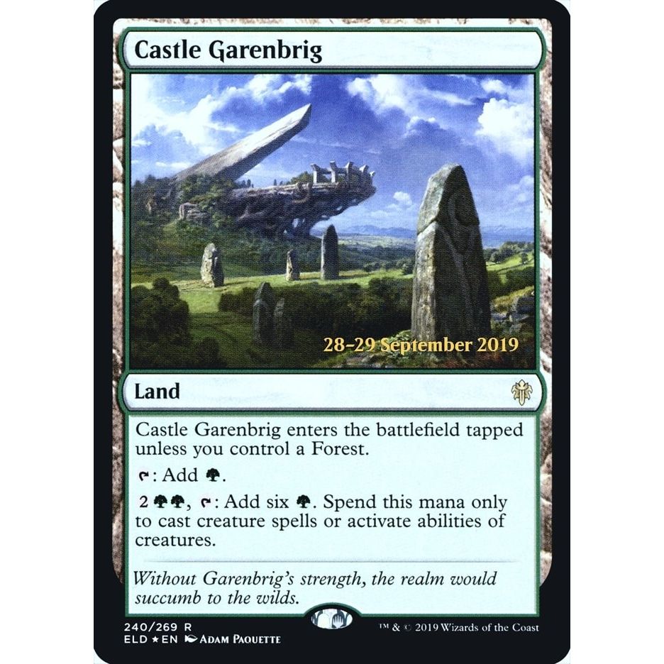 Image for Castle Garenbrig (240) (PRE) - Magic: The Gathering