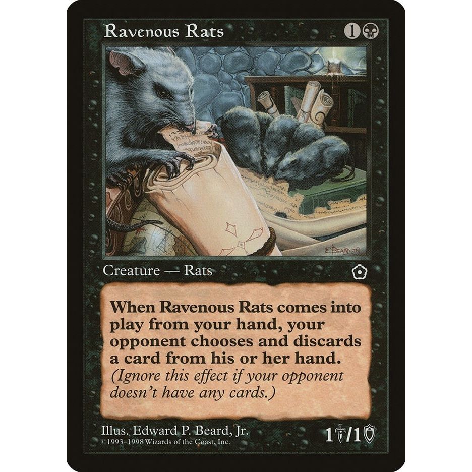 Image for Ravenous Rats (P02) - Magic: The Gathering