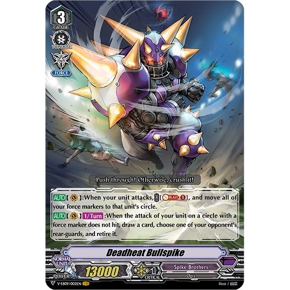 Image for Deadheat Bullspike (V-EB09/002EN) (V-EB09) - Cardfight Vanguard
