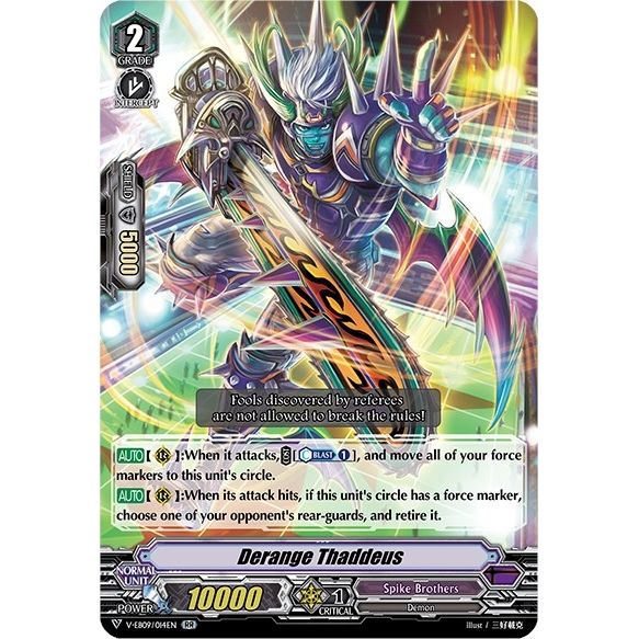 Image for Derange Thaddeus (V-EB09/014EN) (V-EB09) - Cardfight Vanguard