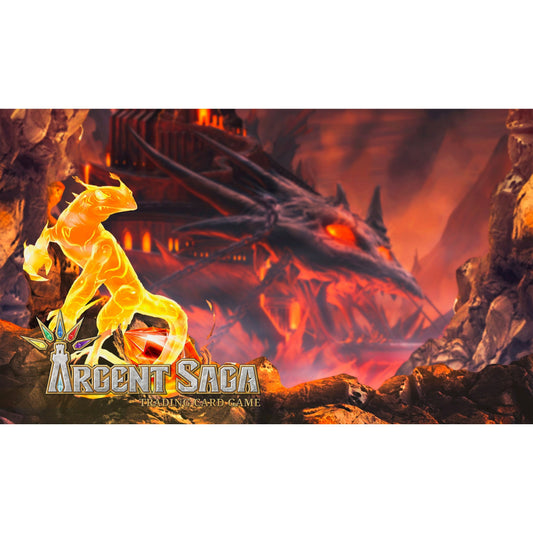 Image for Argent Saga TCG Rubber Playmat - Corona, Spirit of Fire - Playmats
