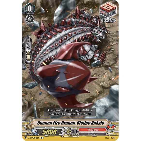 Image for Cannon Fire Dragon, Sledge Ankylo (V-EB09/042EN) (V-EB09) - Cardfight Vanguard