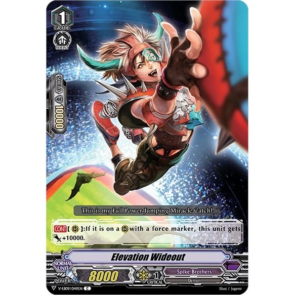 Image for Elevation Wideout (V-EB09/049EN) (V-EB09) - Cardfight Vanguard