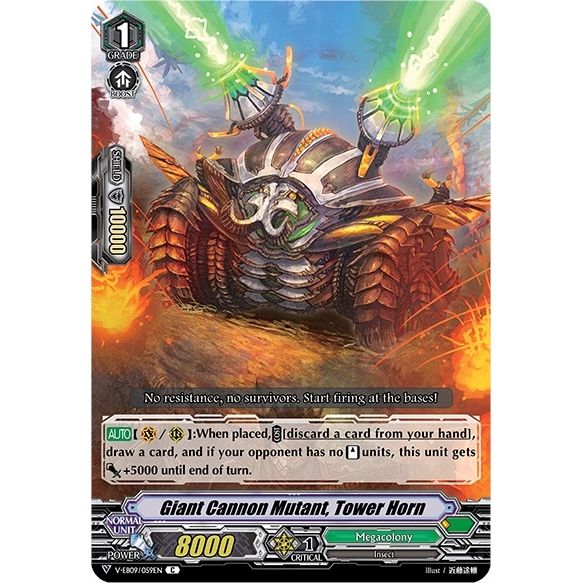 Image for Giant Cannon Mutant, Tower Horn (V-EB09/059EN) (V-EB09) - Cardfight Vanguard