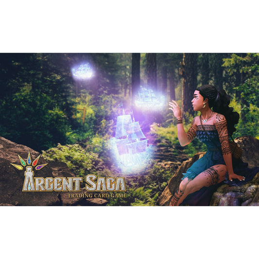 Image for Argent Saga TCG Rubber Playmat - Mirai, Forest Protector - Playmats
