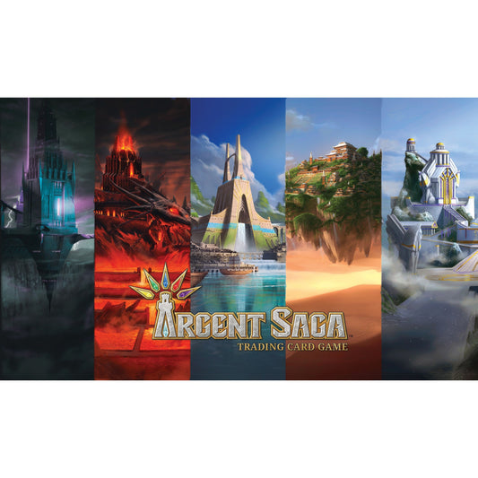 Image for Argent Saga TCG Rubber Playmat - The Towers of Power - Playmats