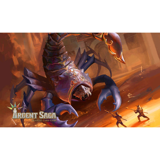 Image for Argent Saga TCG Rubber Playmat - Sandsea Scorpion - Playmats