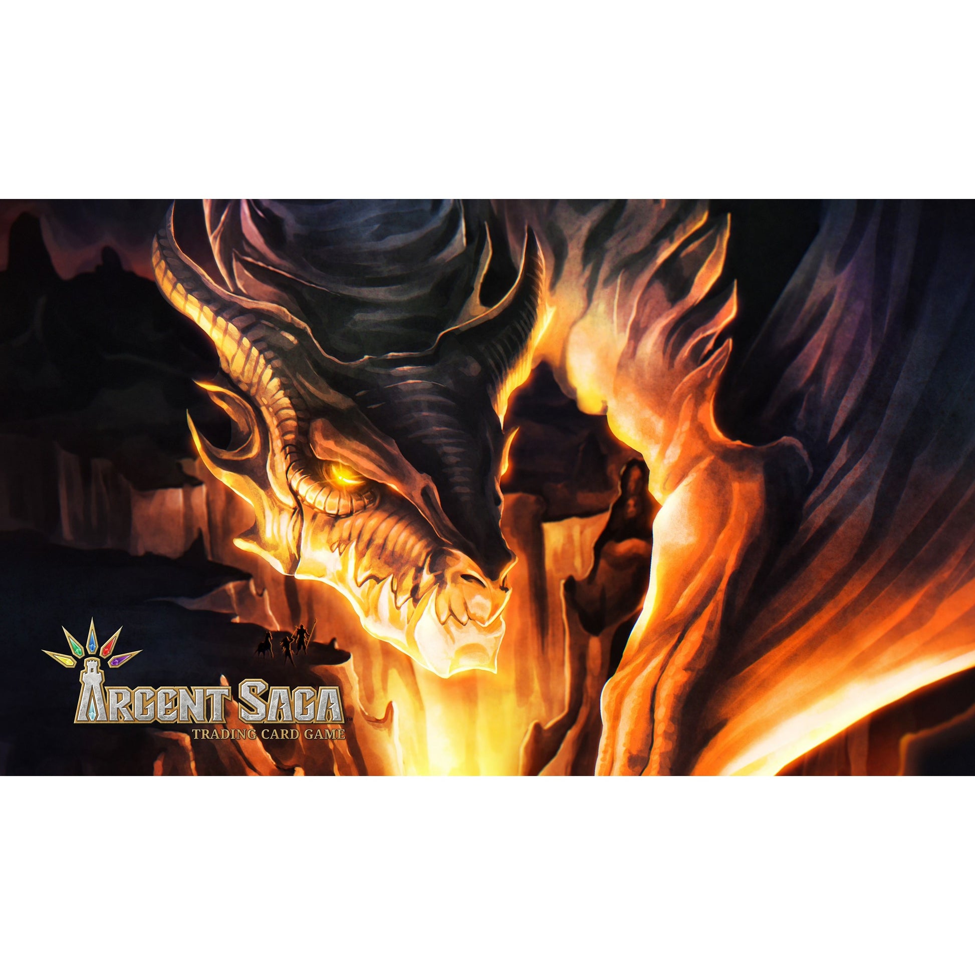 Image for Argent Saga TCG Rubber Playmat - Slumbering Dragon - Playmats