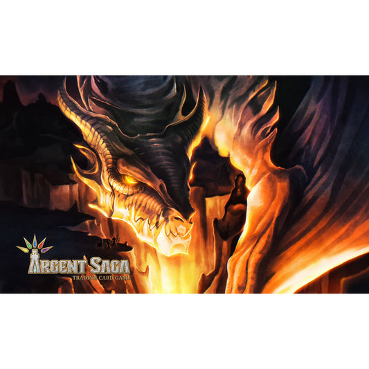 Image for Argent Saga TCG Rubber Playmat - Slumbering Dragon - Playmats