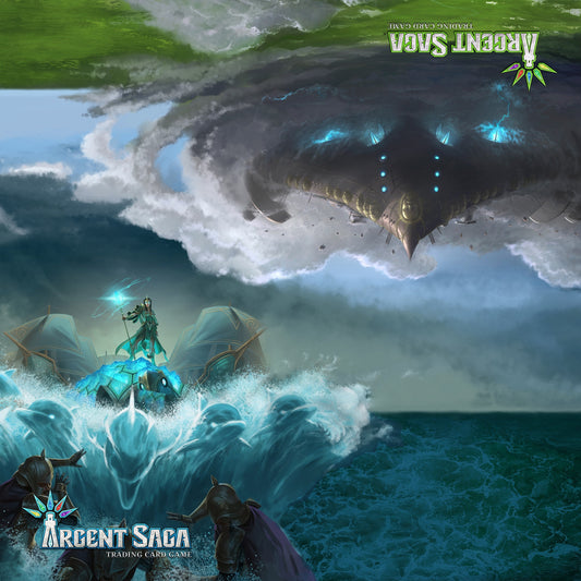 Image for Argent Saga TCG Cloth 2-Player Playmat - Air and Sea - Playmats