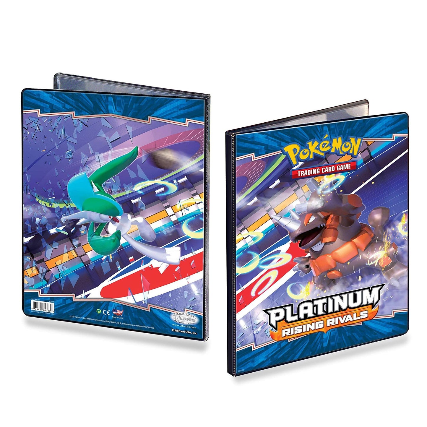 Image for Pokemon PL02 Rising Rivals 9-Pocket Portfolio - Rhyperior & Gallade - Storage Albums