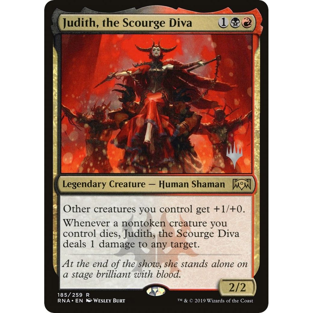 Image for Judith, the Scourge Diva (185) (PPELD) - Magic: The Gathering