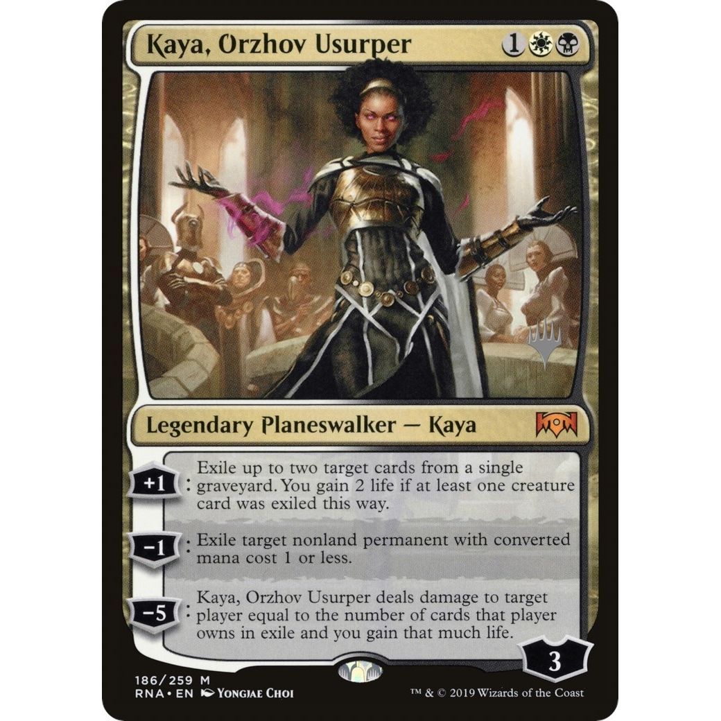 Image for Kaya, Orzhov Usurper (186) (PPELD) - Magic: The Gathering