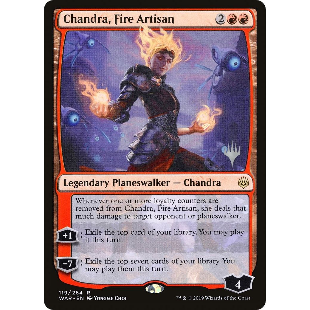 Image for Chandra, Fire Artisan (119) (PPELD) - Magic: The Gathering
