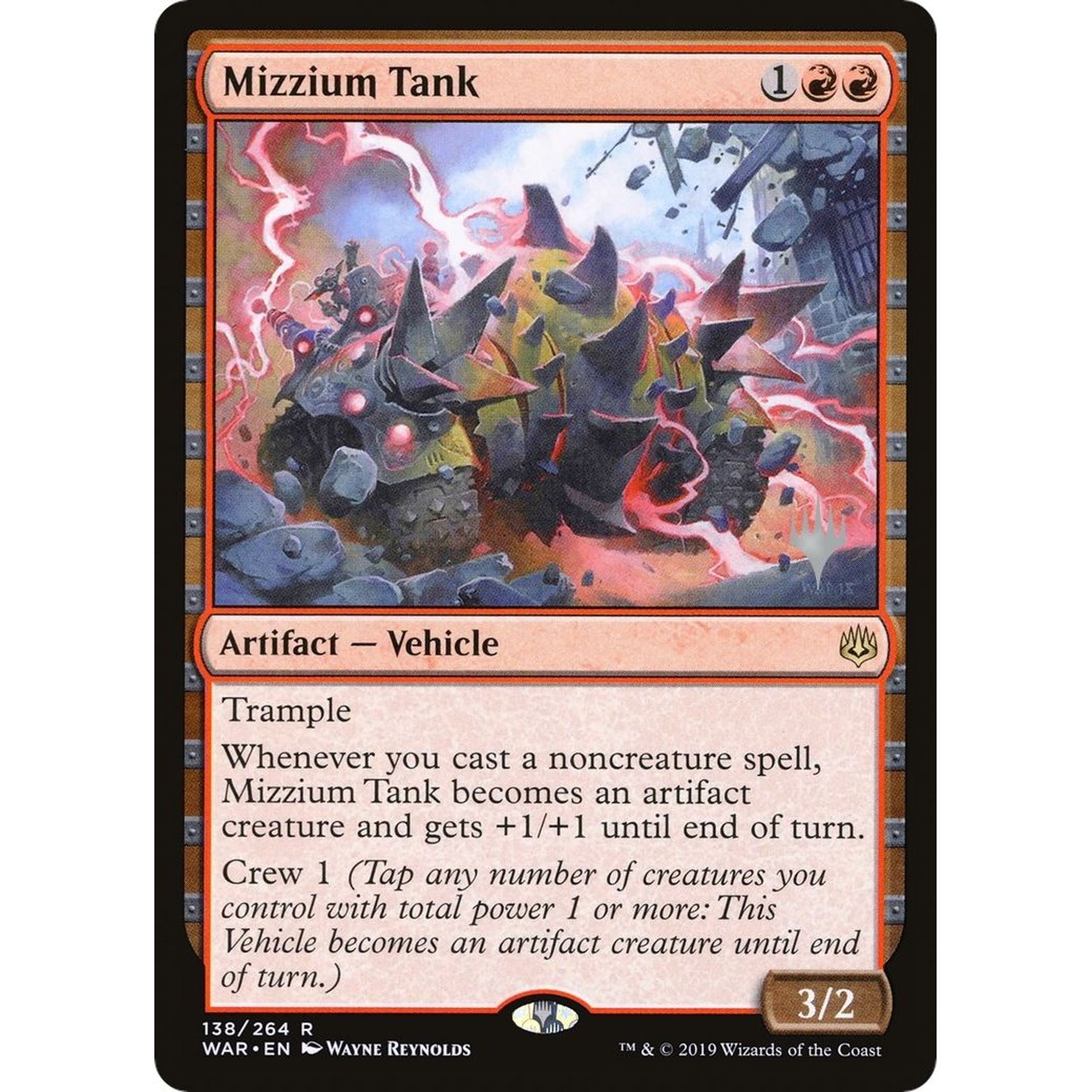 Image for Mizzium Tank (138) (PPELD) - Magic: The Gathering