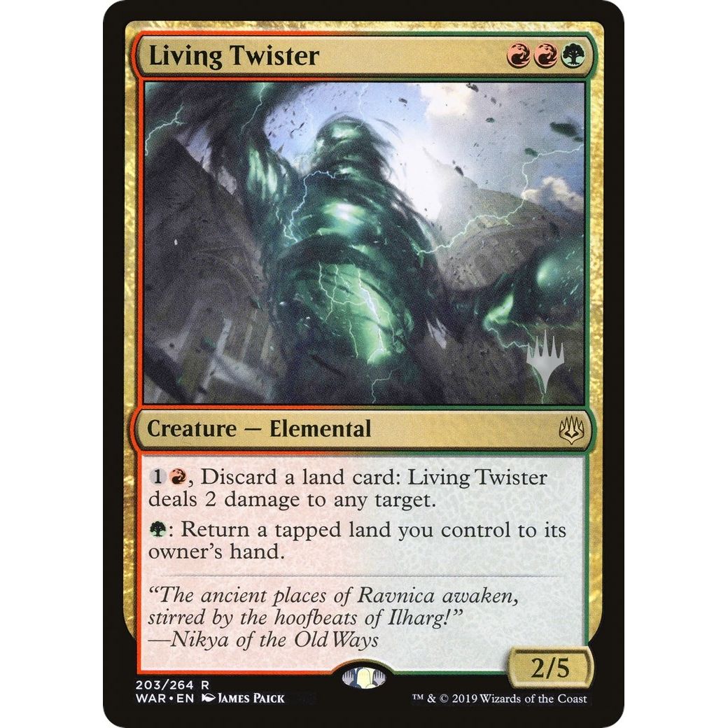 Image for Living Twister (203) (PPELD) - Magic: The Gathering