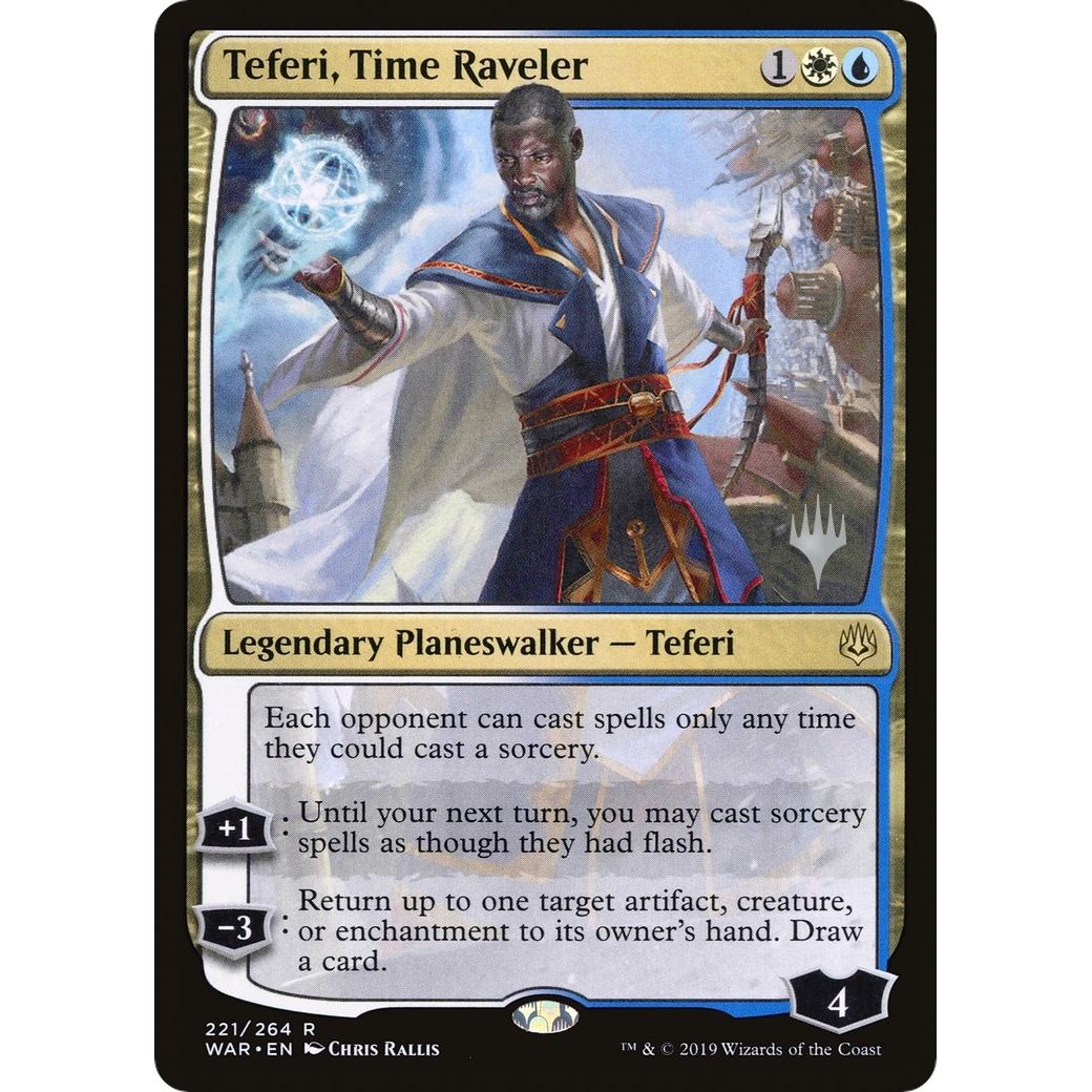 Image for Teferi, Time Raveler (221) (PPELD) - Magic: The Gathering
