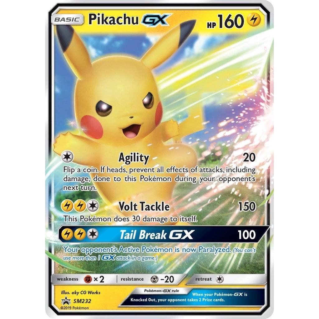 Image for Pikachu GX - SM232 (SM232) (SMP) - Pokemon