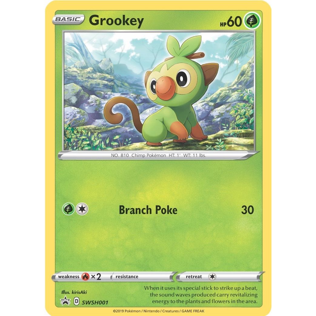 Image for Grookey - SWSH001 (SWSH001) (SWSD) - Pokemon