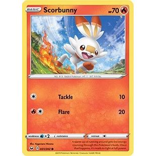Image for Scorbunny - 031/202 (Premium Collection) (031/202) (MCAP) - Pokemon