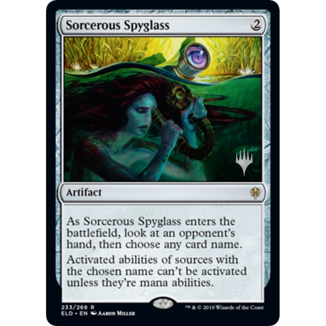 Image for Sorcerous Spyglass (233) (PPELD) - Magic: The Gathering