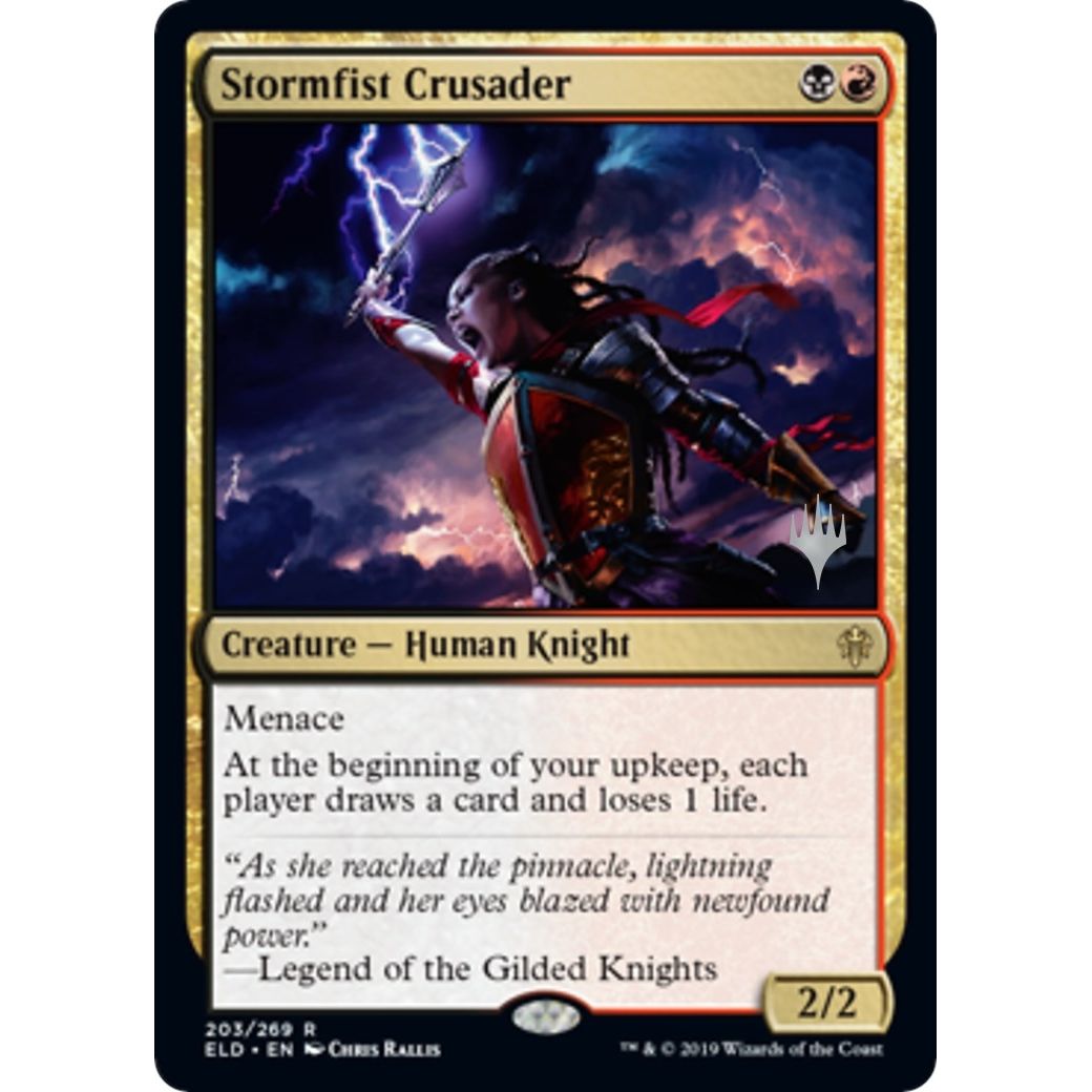Image for Stormfist Crusader (203) (PPELD) - Magic: The Gathering