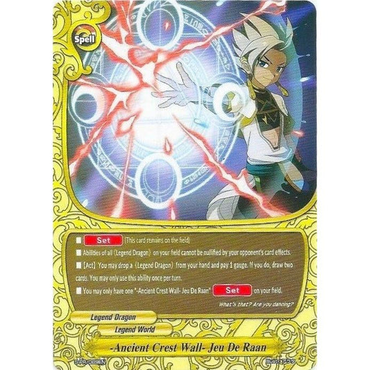 Image for -Ancient Crest Wall- Jeu De Raan (S-PR/089EN) (S-PR) - Future Card BuddyFight