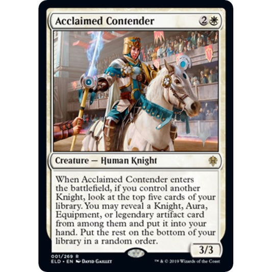 Image for Acclaimed Contender (1) (PPELD) - Magic: The Gathering