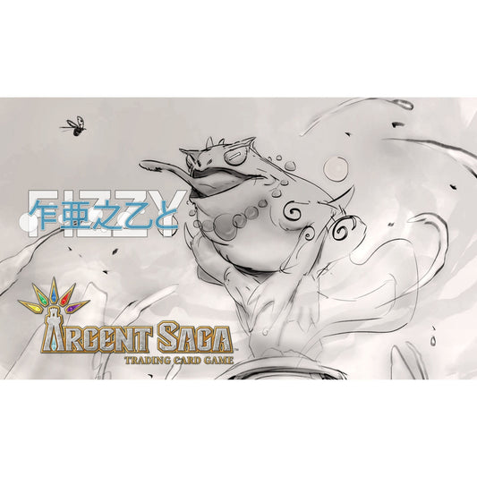 Image for Argent Saga TCG Rubber Event Playmat - Fizzy Sketch (Side Event June 2019) - Playmats